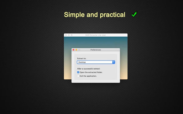 [RAR Extractor  The Unarchiver Pro for mac][v6.4.7激活版][简单小巧的压缩软件]插图2