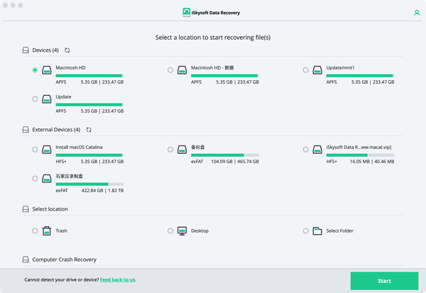 Mac全能数据恢复软件 iSkysoft Data Recovery 3.0.4插图1