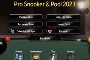 [职业斯诺克2023 Pro Snooker & Pool 2023+ for Mac][v1.38 英文原生版]