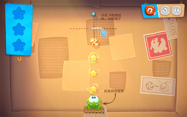 [割绳子 Cut the Rope Remastered for Mac][v1.7.0 中文原生版]插图3