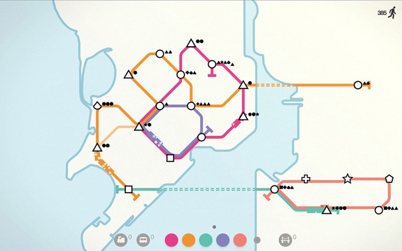 [Mini Metro+迷你地铁][v1.1.0 for Mac 中文破解版][模拟经营类游戏下载]插图2