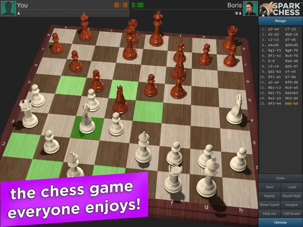 [国际象棋 SparkChess for Mac v14.0.3 英文原生版][益智解谜]插图