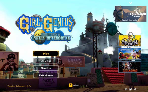 [天才少女：机械城堡历险记 Girl Genius: Adventures In Castle Heterodyne for Mac v1.0.5 英文原生版][动作冒险]插图4