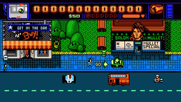 [荒野老城 Retro City Rampage DX for mac v2.00][动作游戏]插图2