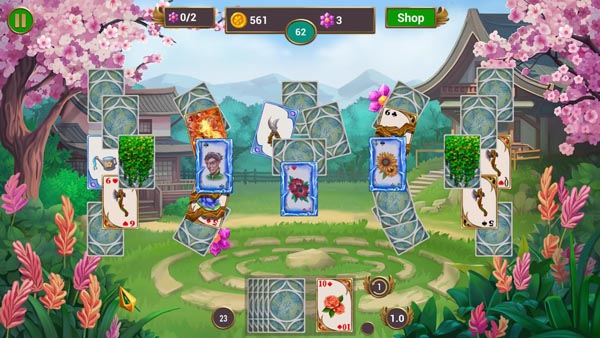 [纸牌游戏：花园故事 Solitaire Quest: Garden Story for Mac v1.1 英文原生版][益智解谜]插图8