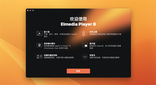 [Elmedia Video Player Pro for Mac][v8.14 3300中文激活版][Mac视频播放软件]插图1