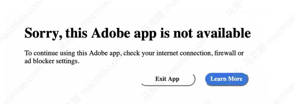 [AdobeFix for Mac Adobe一键修复弹窗工具，解决Sorry弹窗以及10天弹窗等问题]插图2