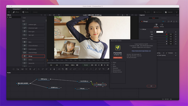 [Blackmagic Fusion Studio 18 for Mac][v18.0.0b3激活版][影视特效合成软件]插图1