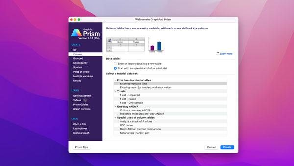 [GraphPad Prism 9 for Mac][v9.4.1][注册版][统计分析绘图软件]插图14