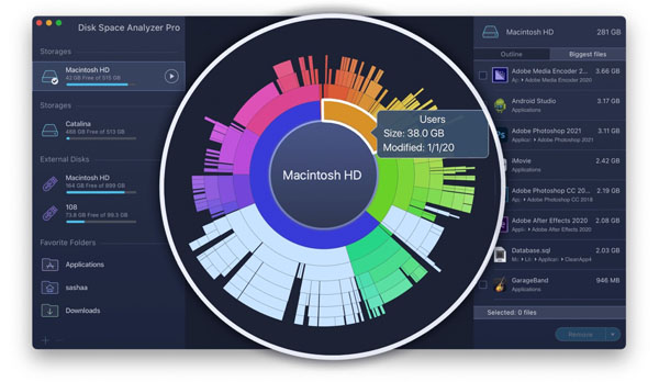 [Disk Space Analyzer for Mac][v4.1.2免激活版][磁盘分析管理工具]插图4