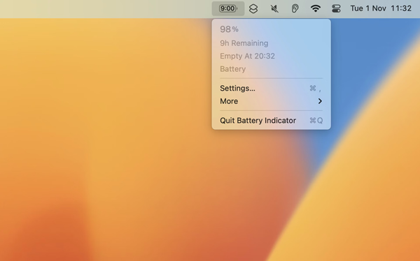 [Battery Indicator for Mac][v2.16.0直装版][电池指示灯工具]插图3