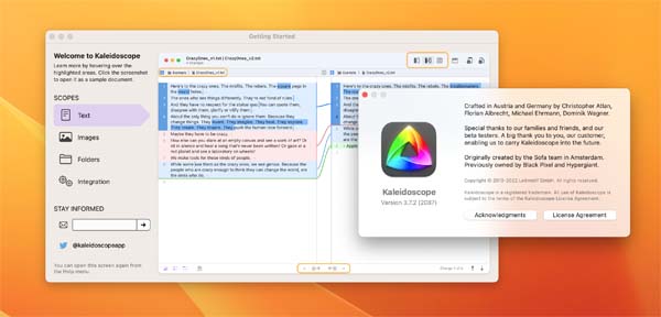 [Kaleidoscope for Mac][v3.5 激活版][图片和文本差异比较工具]插图1