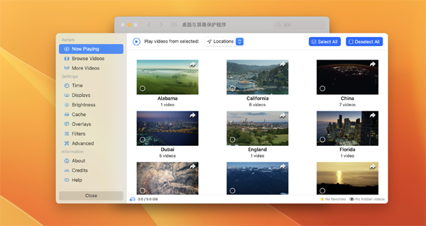 [Aerial for mac][v3.2.4b1 最新版][高清鸟瞰屏保程序]插图4