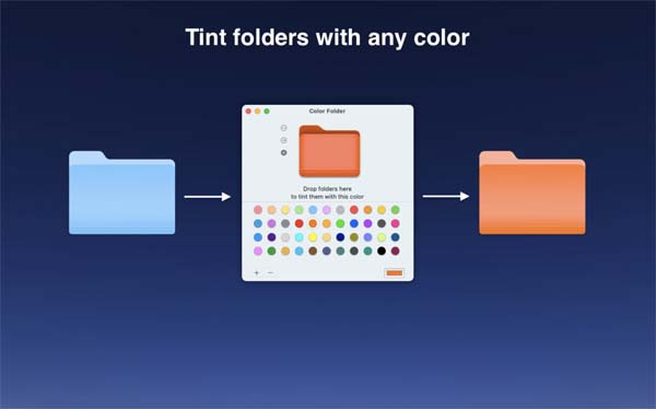 [Color Folder for Mac][v3.5 中文激活版][文件夹设计工具]插图1