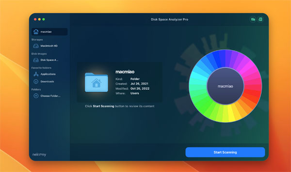 [Disk Space Analyzer Pro for Mac][v4.0.5免激活版][磁盘分析管理工具]插图1