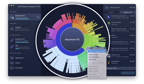 [Disk Space Analyzer Pro for Mac][v4.0.5免激活版][磁盘分析管理工具]插图6