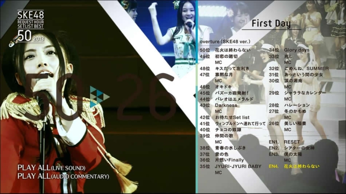 [BD日本演唱会][SKE48组合 SKE48 Request Hour Setlist Best 50 2013 日本演唱会][BDMV 3BD][96.2G][百度云]