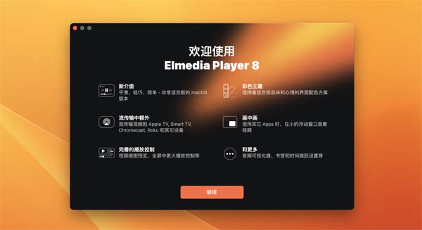 [Elmedia Video Player Pro for Mac][v8.6 (3150)中文激活版][Mac视频播放软件]插图1