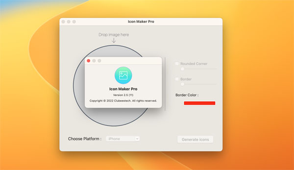 [Icon Maker Pro for Mac][v2.5直装版][应用图标制作工具]插图1