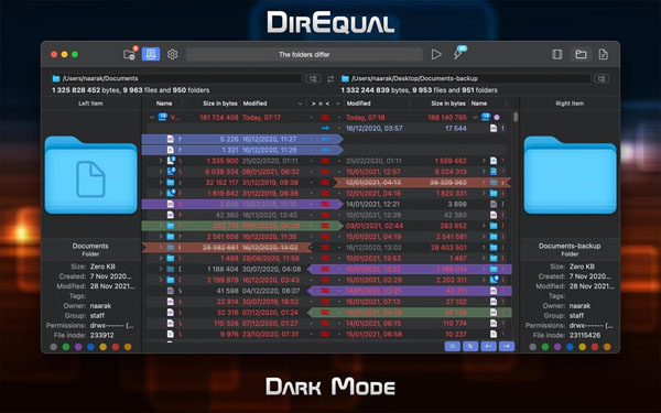 [DirEqual for Mac][v5.6 (56005)激活版][文件夹比较工具]插图3