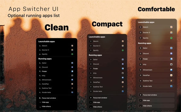 [rcmd–App Switcher for mac][v2.3.5 激活版][快速切换应用工具]插图4