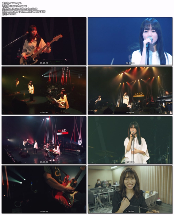 [BD日本演唱会][SARD UNDERGROUND Live Tour 2021 Cheers! ][BDISO][36.6GB][百度云]插图2