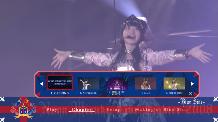 [BD日本演唱会][水树奈奈 水樹奈々 – Nana Mizuki Live Fighter Blue x Red Side 2008][BDISO 2BD][91.8GB][百度云]插图2