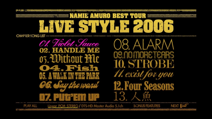 [BD日本演唱会][安室奈美惠 Namie Amuro BEST tour LIVE STYLE 2006][BDISO][31.87 GB][百度云]插图5