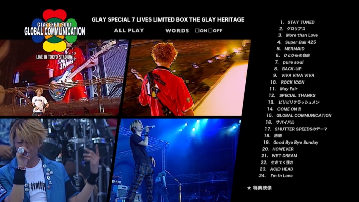 [BD日本演唱会][GLAY – GLAY SPECIAL 7 LIVES LIMITED BOX THE GLAY HERITAGE 2019][BDISO 7BD][305GB][百度云]插图3