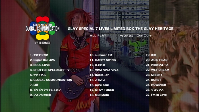 [BD日本演唱会][GLAY – GLAY SPECIAL 7 LIVES LIMITED BOX THE GLAY HERITAGE 2019][BDISO 7BD][305GB][百度云]插图4