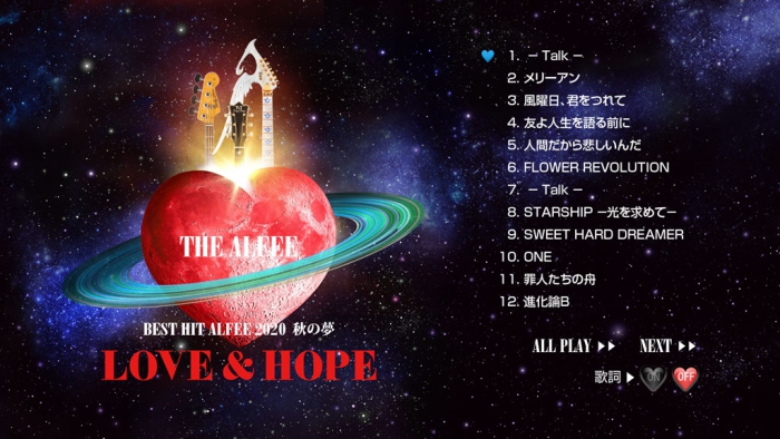 [BD日本演唱会][THE ALFEE – BEST HIT ALFEE 2020-2021 LOVE&HOPE 秋の梦 冬の梦 2021][BDISO 2BD][65.1G][百度云]插图1