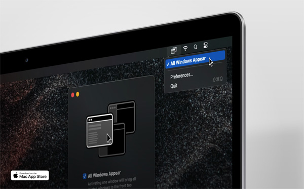 [All Windows Appear for Mac][v1.2.6激活版][一键显示当前应用程序下的所有窗口]插图3