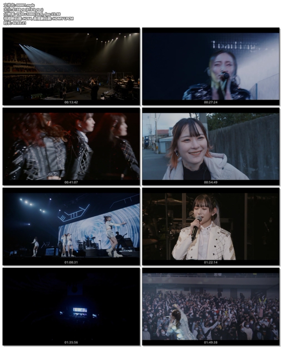 [BD日本演唱会][PassCode Nippon Budokan 2022][BDMV 2BD][80.8GB][百度云]插图5