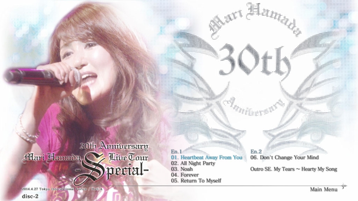 [DB日本演唱会][浜田麻里 30th Anniversary Mari Hamada Live Tour -Special 2015][BDISO 2BD][50.6GB][百度云]插图3