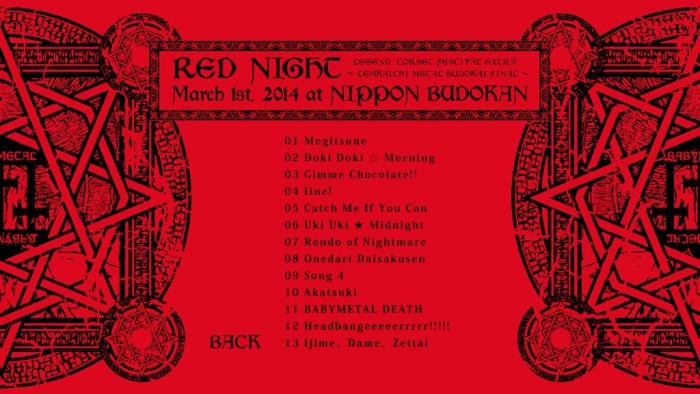 [DB日本演唱会][BABYMETAL – LIVE AT BUDOKAN ~RED NIGHT & BLACK NIGHT APOCALYPSE~ 2015][BDISO][41GB][百度云]插图5