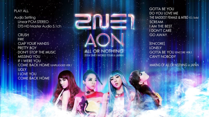 [BD日本演唱会][2NE1 투애니원 – 2014 2NE1 WORLD TOUR ~ALL OR NOTHING~ in JAPAN][BDISO][40.2GB][百度云]插图2