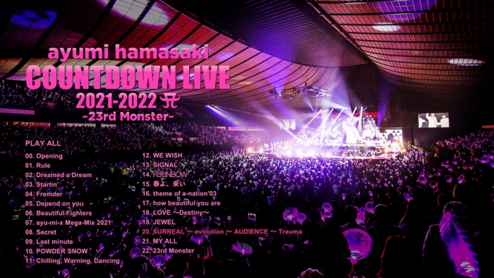 [DB日本演唱会][滨崎步 浜崎あゆみ – ayumi hamasaki COUNTDOWN LIVE 2021-2022 A ～23rd Monster～ 2022][BDISO][36.7GB][百度云]