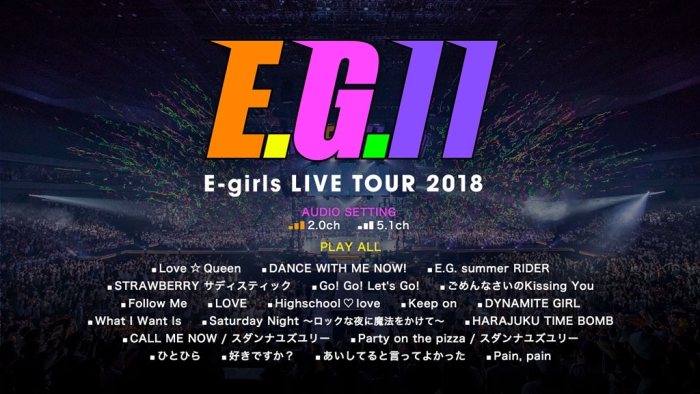 [DB日本演唱会][E-girls LIVE TOUR 2018 ~E.G. 11~ 2019][BDMV 3BD][53.7GB][百度云]插图2