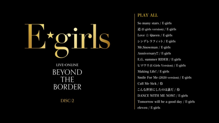 [DB日本演唱会][E-girls – LIVExONLINE BEYOND THE BORDER 2021][BDMV 3BD][51.6GB][百度云]插图3