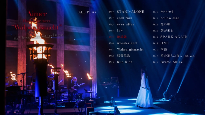 [DB日本演唱会][Aimer Hall Tour 2022 Walpurgisnacht Live at TOKYO GARDEN THEATER [初回生产限定盘] 2022][BDMV][22.3GB][百度云]插图4